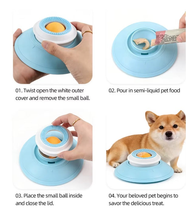 Pet Lick Bowl for Cats and Dogs