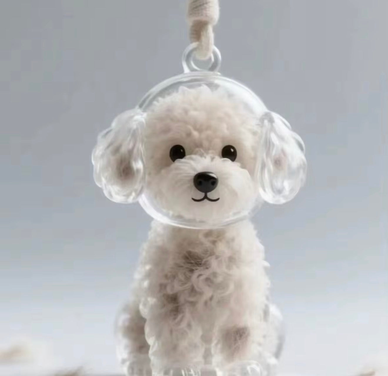 Keepsake Dog Keychain