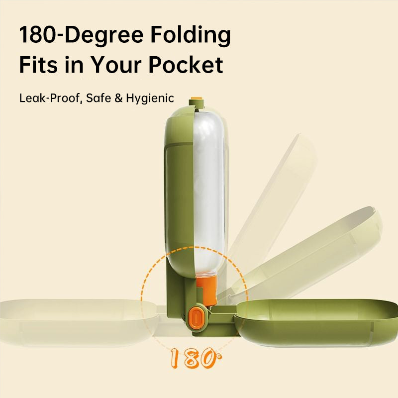 New Unique Design 2 in 1 Pet Water Bottle for Dogs