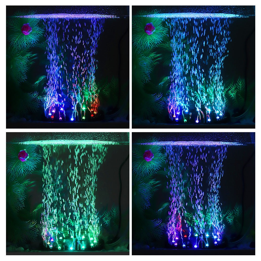 Colorful LED Aquarium Air Stones