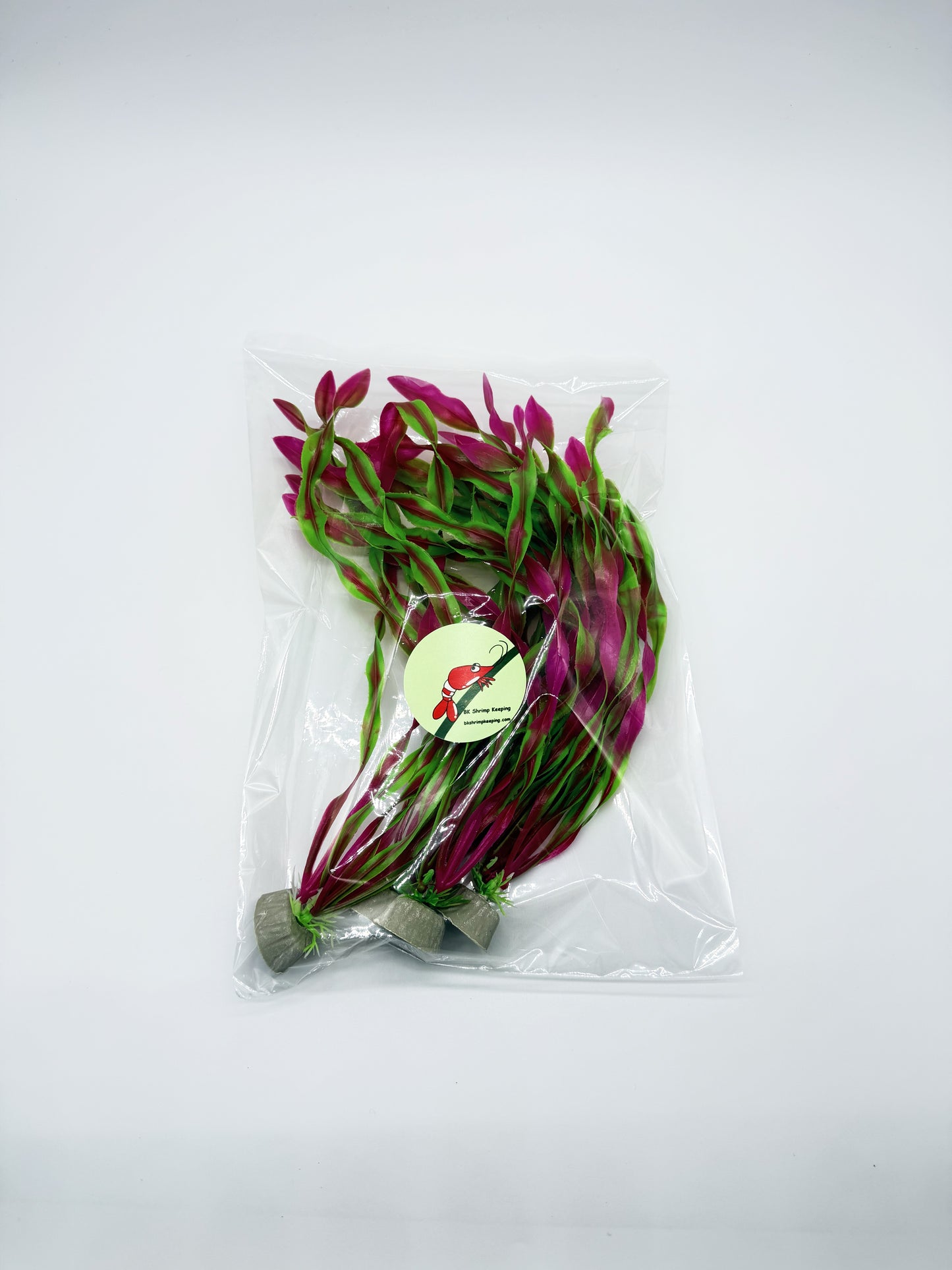 Large Vibrant Synthetic Aquarium Plants 4 Pack