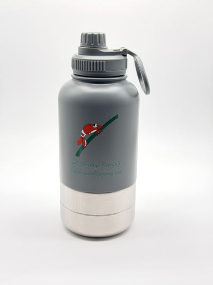 32 OZ Insulated Stainless Steel 3-in-1 Dog Water Bottle & Bowl Set