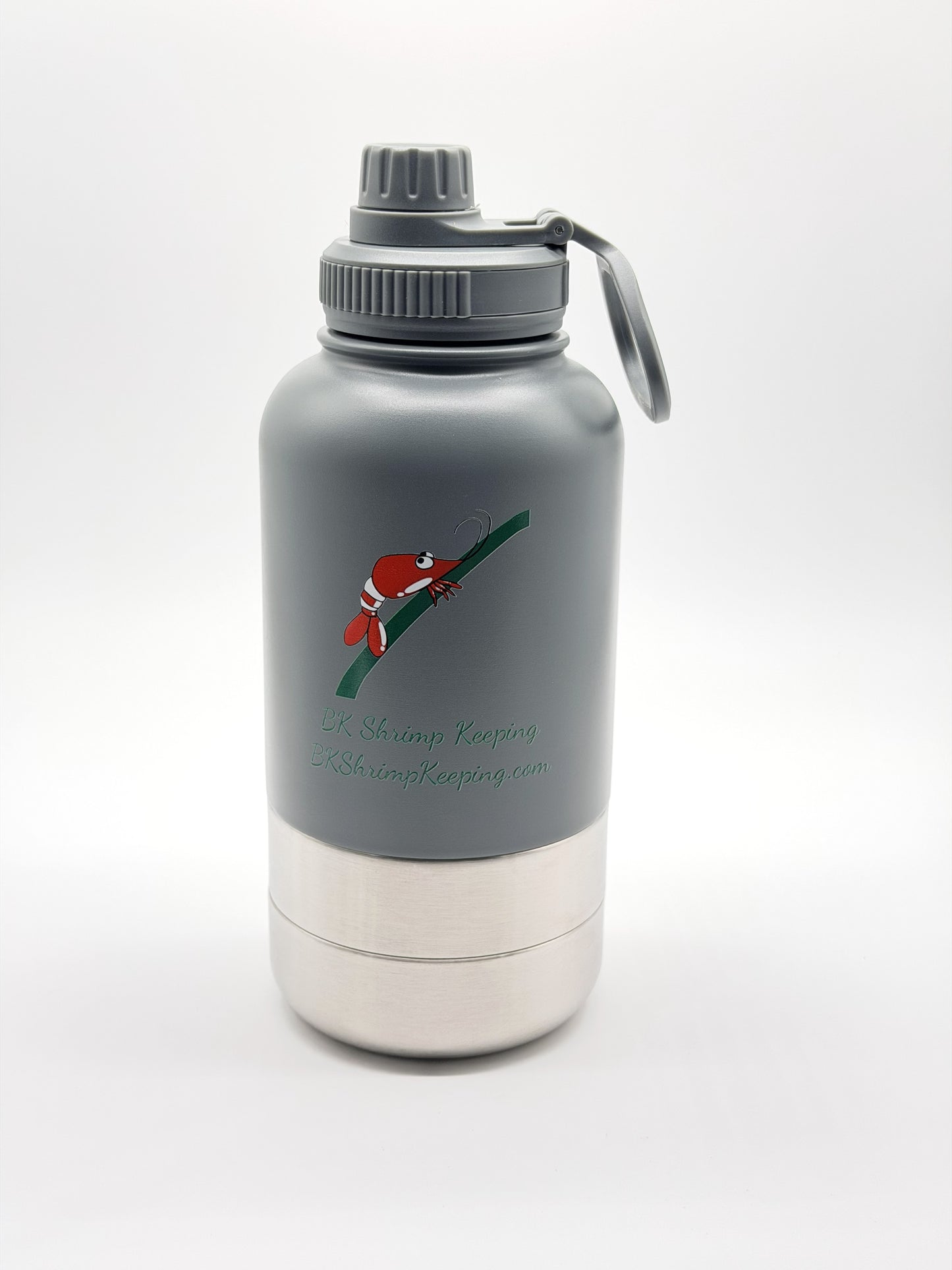32 OZ Insulated Stainless Steel 3-in-1 Dog Water Bottle & Bowl Set