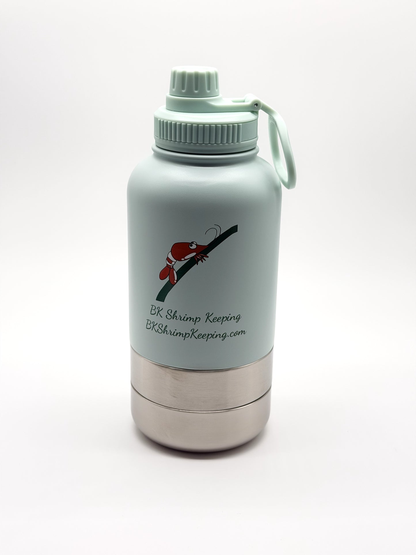 32 OZ Insulated Stainless Steel 3-in-1 Dog Water Bottle & Bowl Set