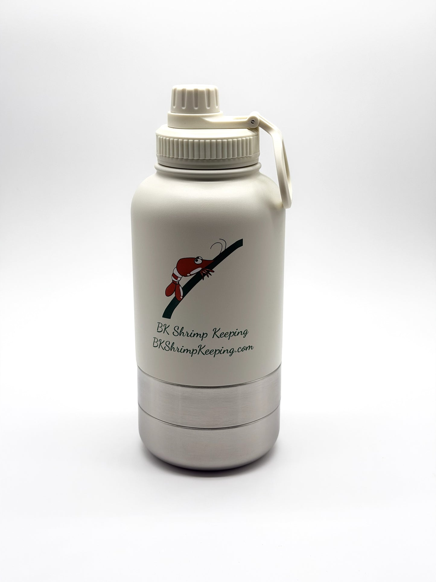 32 OZ Insulated Stainless Steel 3-in-1 Dog Water Bottle & Bowl Set