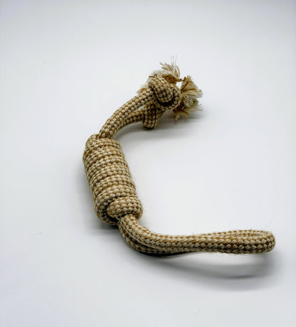Pull Away Rope and Tennis Ball Dog Toy