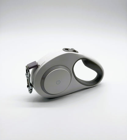 16 Foot Retractable Dog Leash With Flash Light & Safety Light