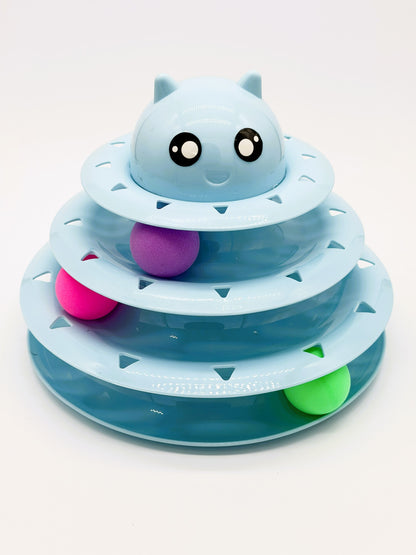 Cat Ball Tower Track Toy