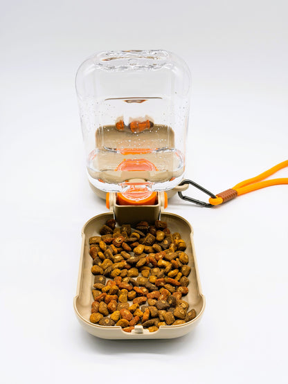New Unique Design 2 in 1 Pet Water Bottle for Dogs