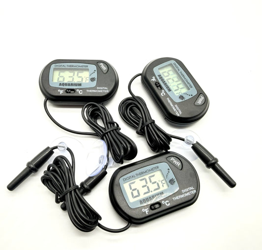 3 Pack Aquarium Digital Thermometer
